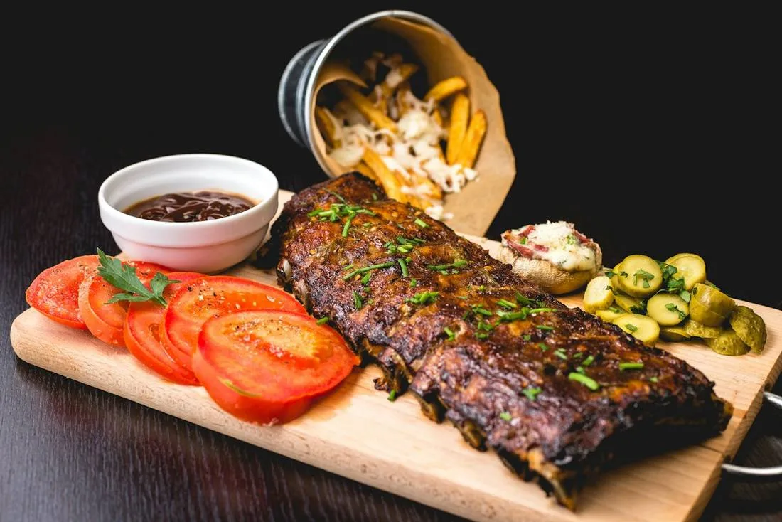 Saucisse de Toulouse grillée au feu de bois