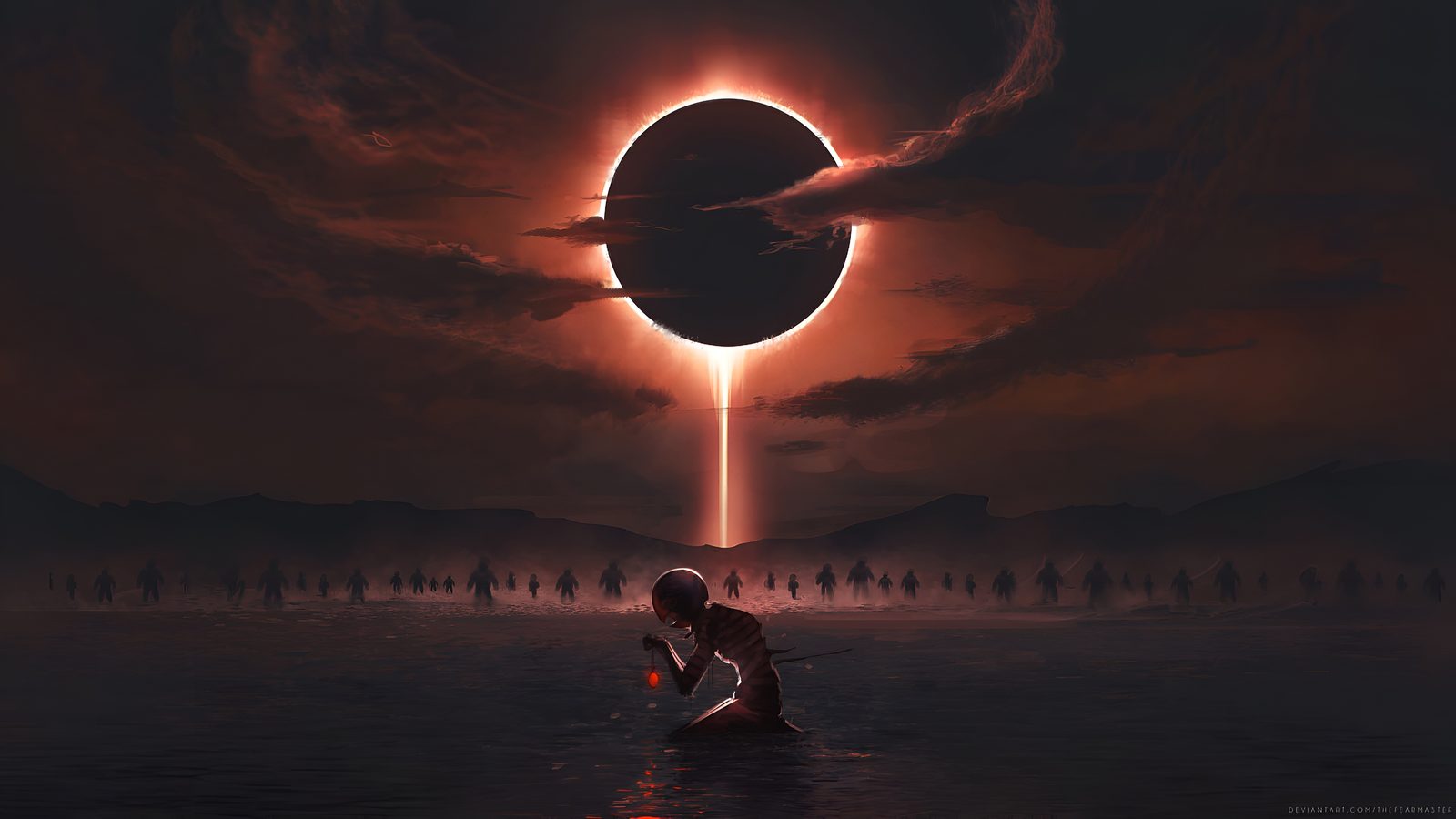L’Éclipse — le Chevalier au Crâne