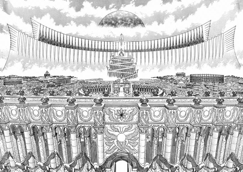 Falconia, l'utopie sous verre — Kentaro Miura © Hakusensha · Glénat