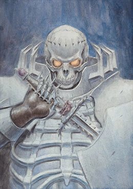 Le Chevalier au Crâne, mille ans de guerre perdue — Kentaro Miura © Hakusensha · Glénat
