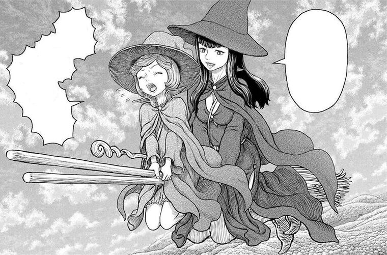 Le balai de sorcière