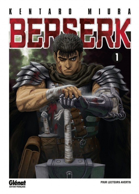 Berserk, tome 1 — couverture Glénat