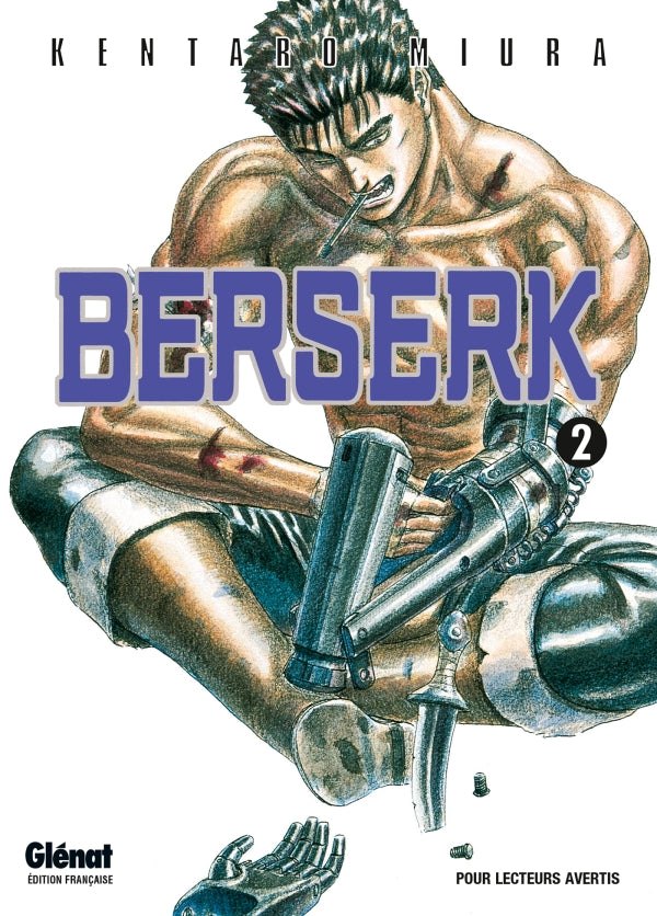 Berserk, tome 2 — couverture Glénat