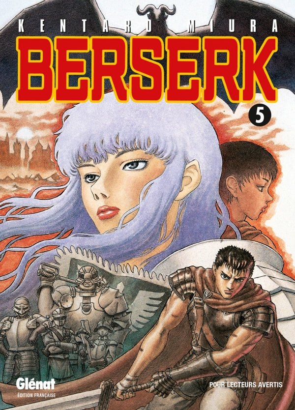 Berserk, tome 5 — couverture Glénat