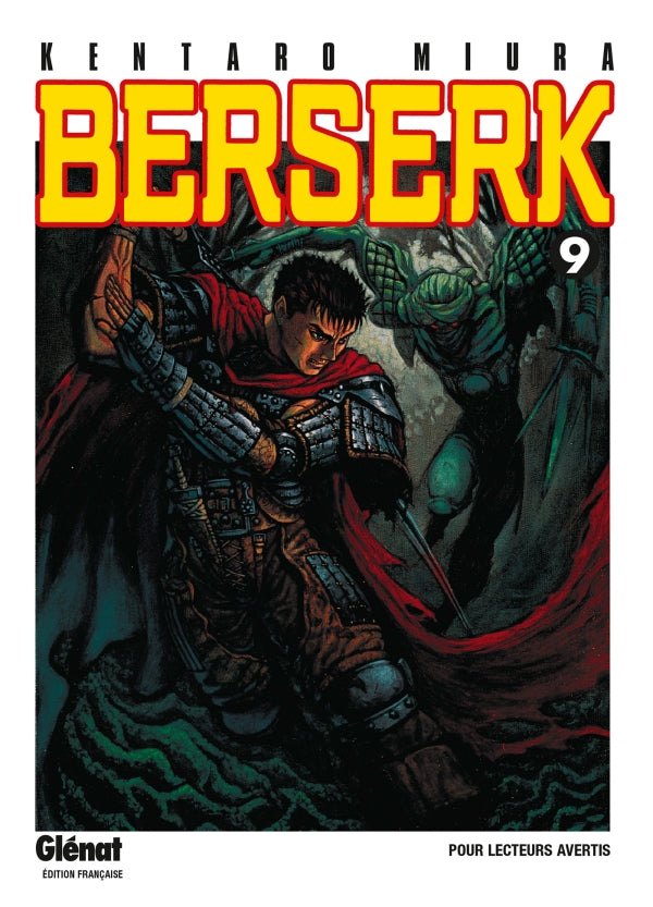 Berserk, tome 9 — couverture Glénat