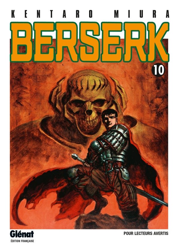 Berserk, tome 10 — couverture Glénat