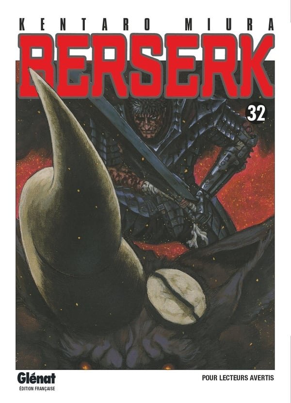 Berserk, tome 32 — couverture Glénat