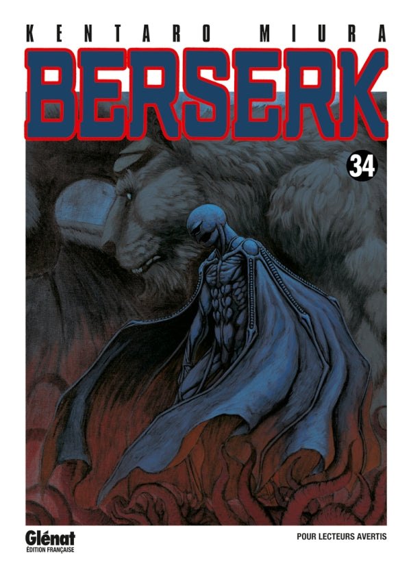 Berserk, tome 34 — couverture Glénat