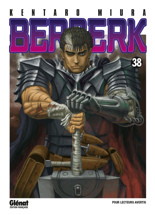 Berserk, tome 38 — couverture Glénat