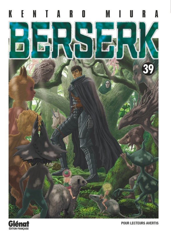 Berserk, tome 39 — couverture Glénat