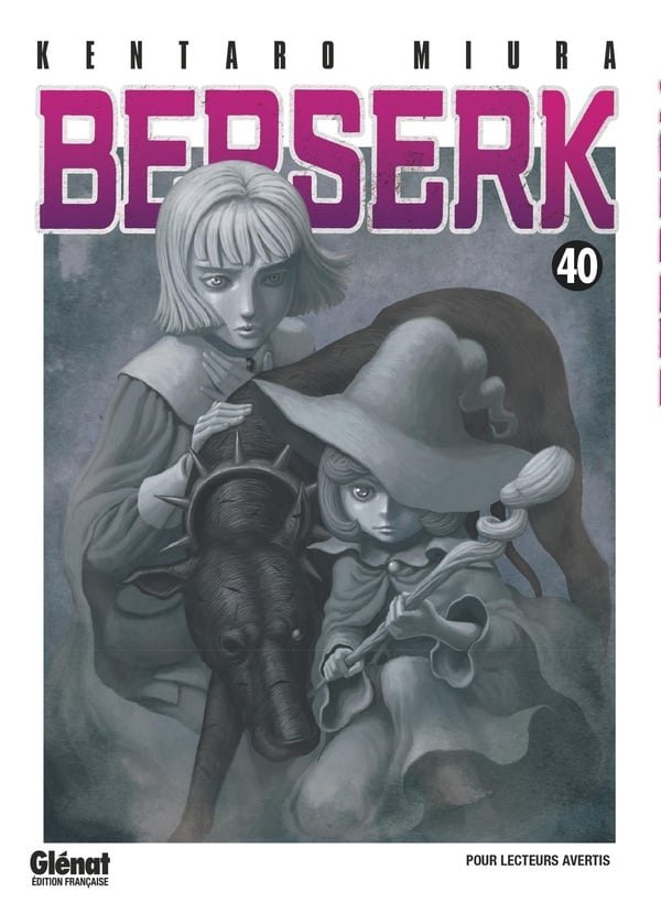 Berserk, tome 40 — couverture Glénat