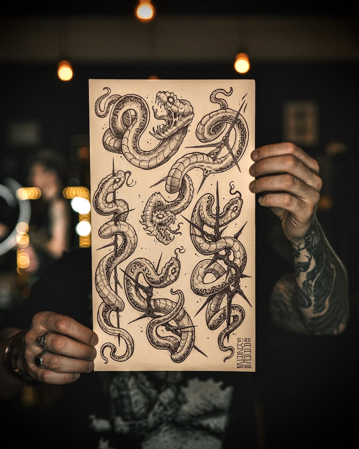 Planche II — Thorns & Snakes