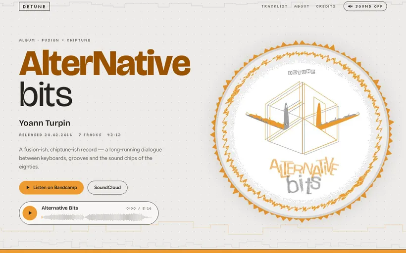 AlterNative bits — vue 1 en écran