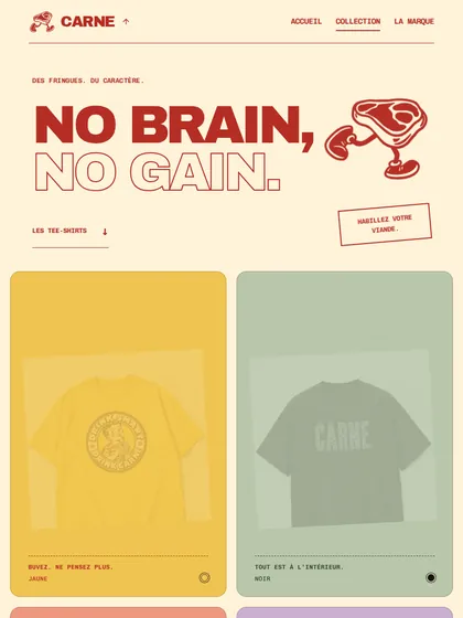 CARNE — vue 2 en tablette