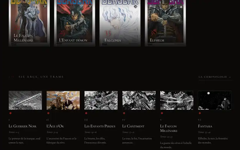 Berserkologie — vue 2 en écran