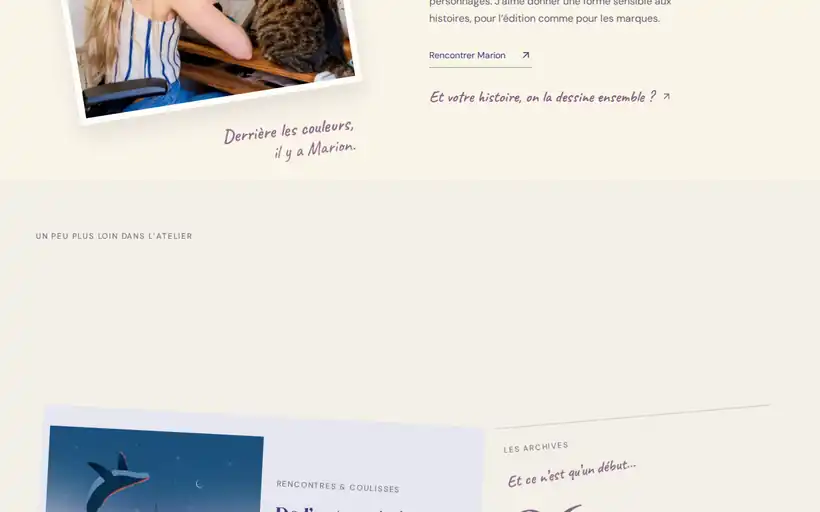 Marion Blanc — vue 3 en écran