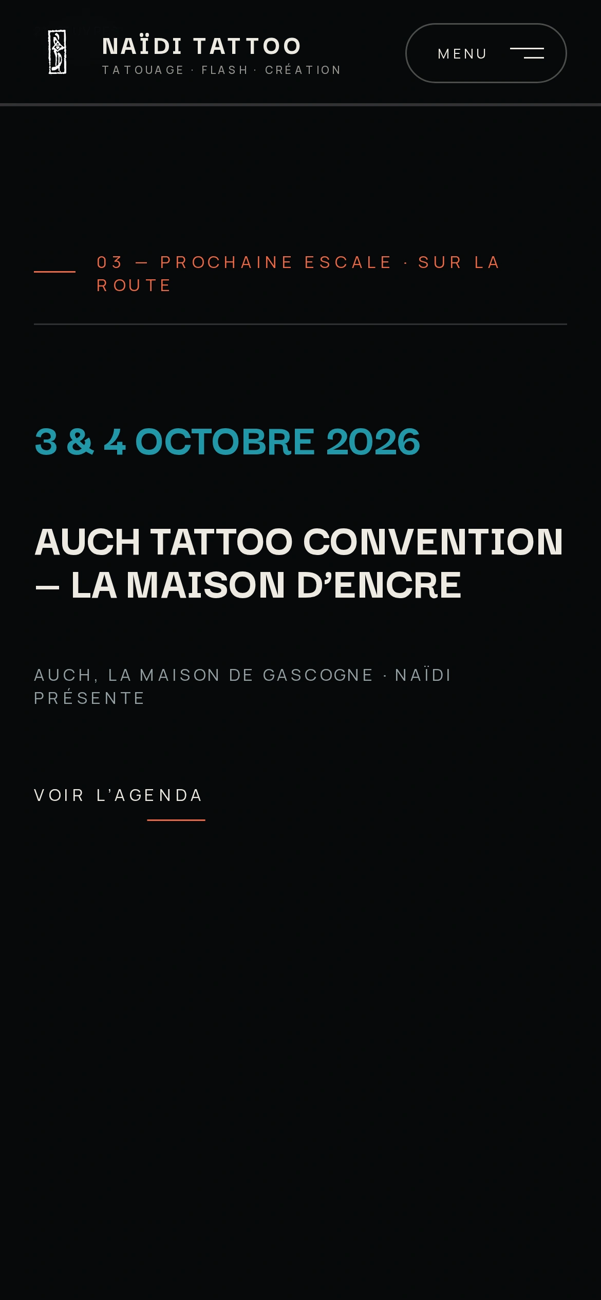 Naïdi Tattoo — Auch Tattoo Convention — La Maison… (téléphone)