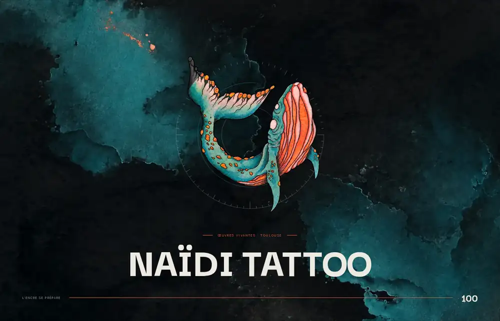 Page d'accueil du site Naïdi Tattoo