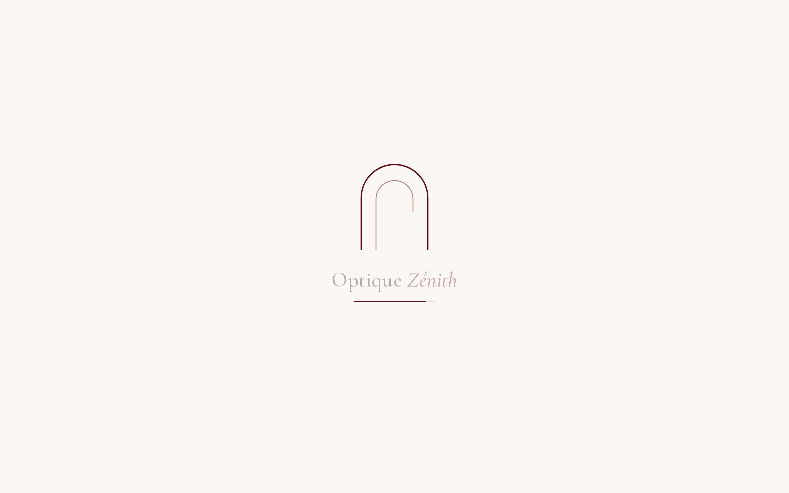 Optique Zénith — Écran de chargement (écran)