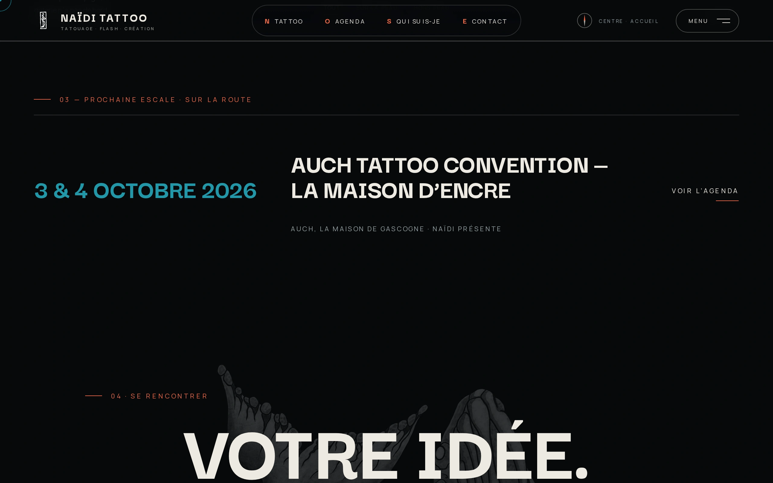 Naïdi Tattoo — Auch Tattoo Convention — La Maison… (écran)