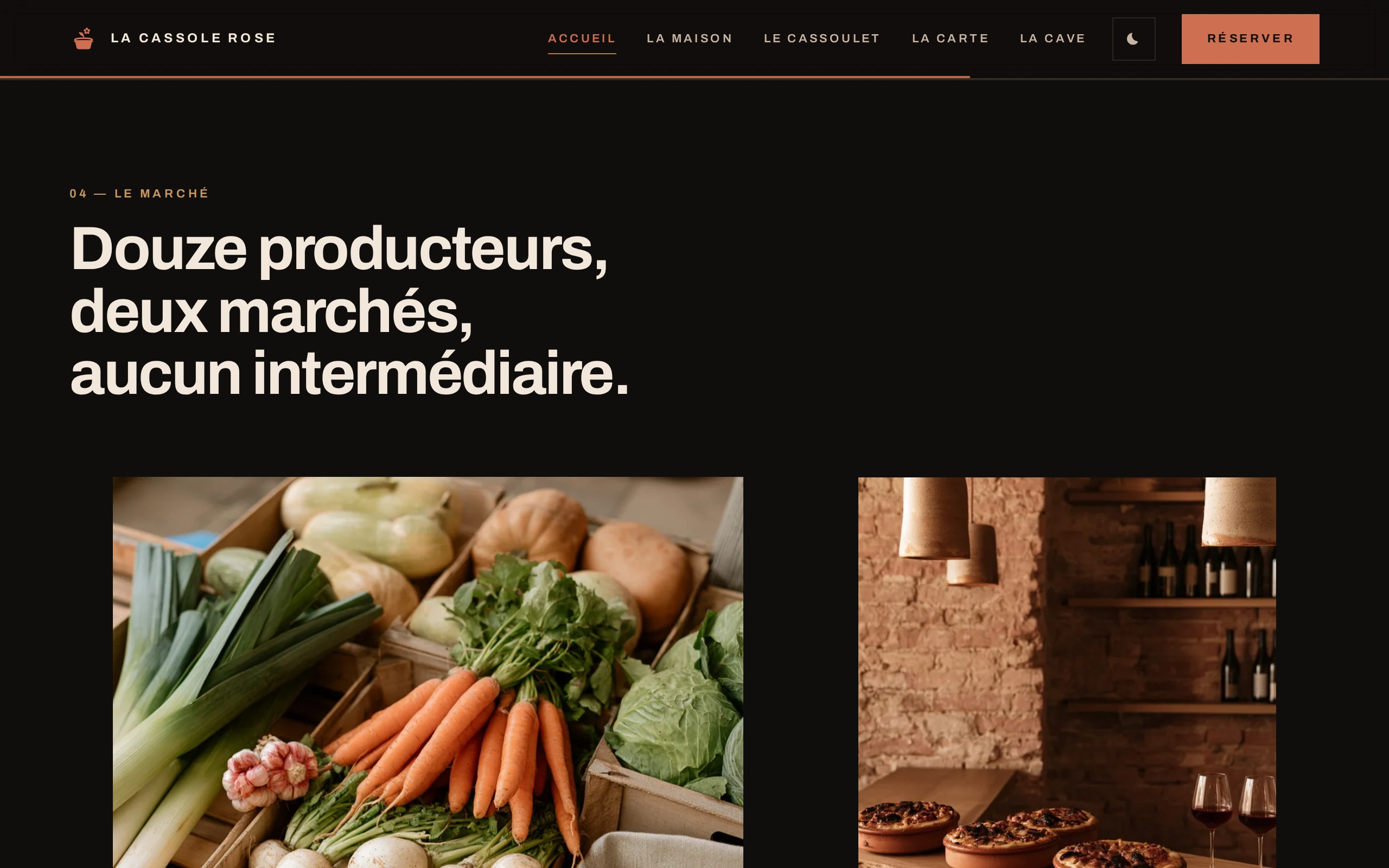 La Cassole Rose — Douze producteurs, deux marchés, aucun… (écran)