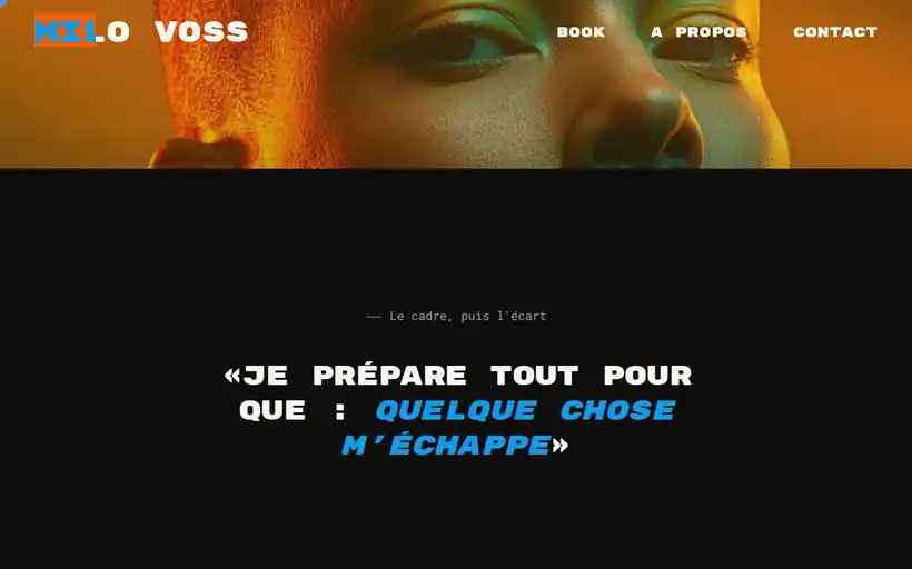 Milo Voss — vue 1 en écran