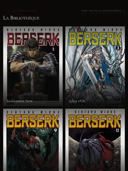 Berserkologie — vue 1 en tablette