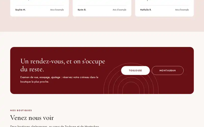 Optique Zénith — vue 3 en écran