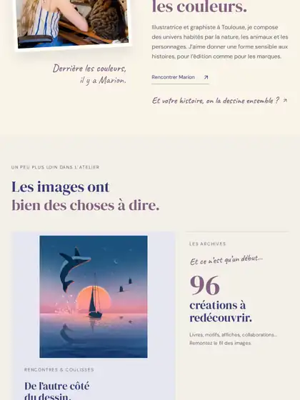 Marion Blanc — vue 3 en tablette