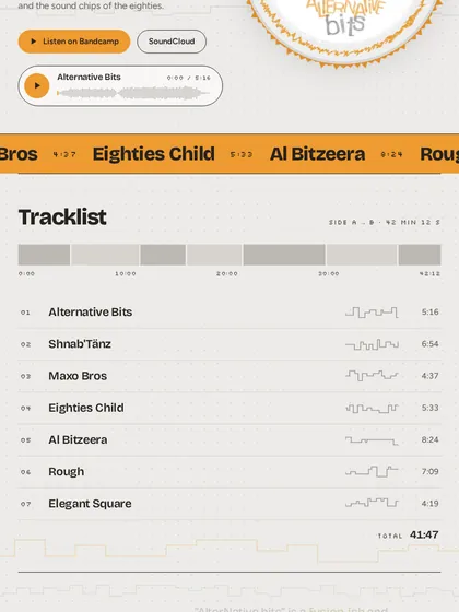 AlterNative bits — vue 2 en tablette