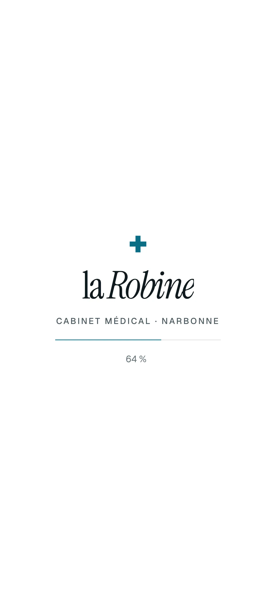 Cabinet de la Robine — Écran de chargement (téléphone)