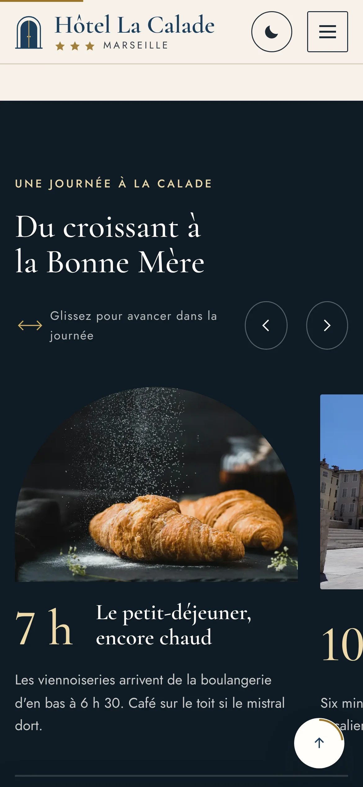 Hôtel La Calade — Une journée à la Calade (téléphone)