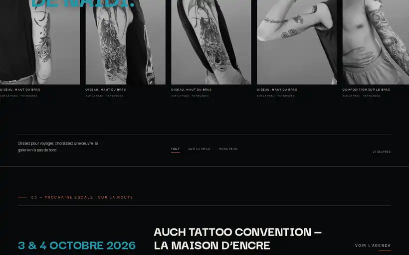 Naïdi Tattoo — vue 2 en écran