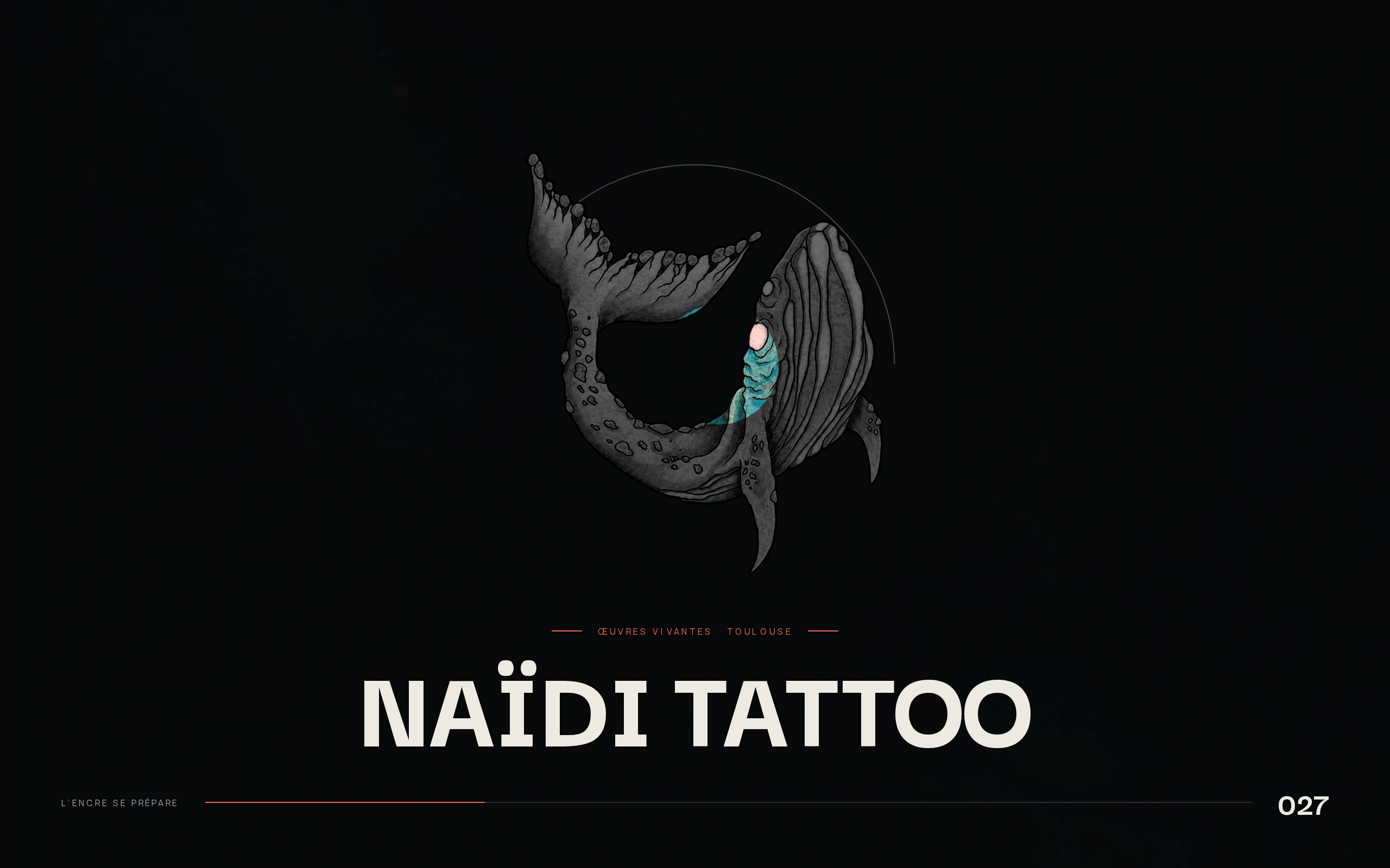 Naïdi Tattoo — Écran de chargement (écran)