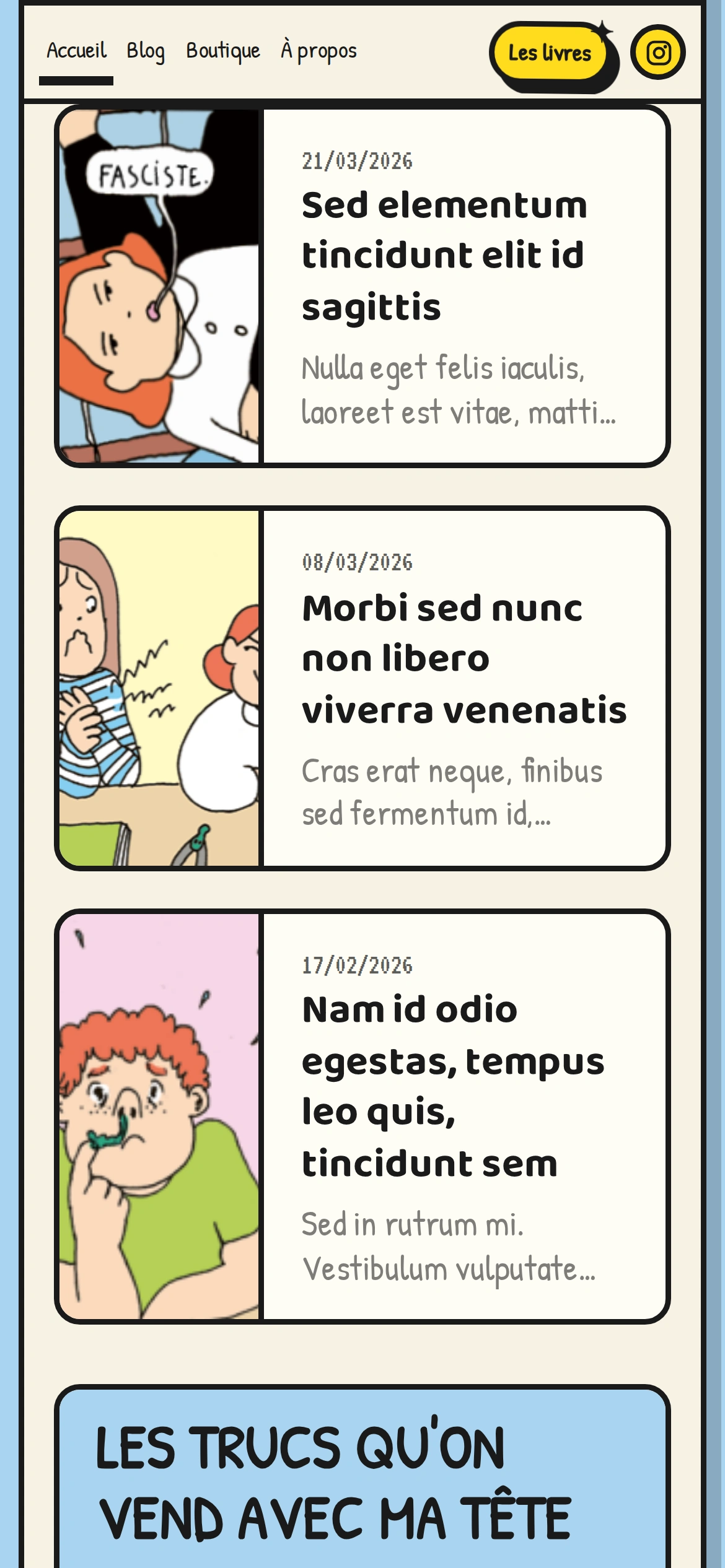 Ernestine — Sed elementum tincidunt elit id sagittis (téléphone)