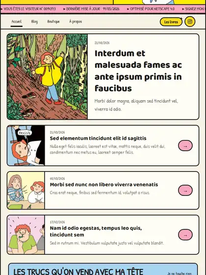 Ernestine — vue 1 en tablette
