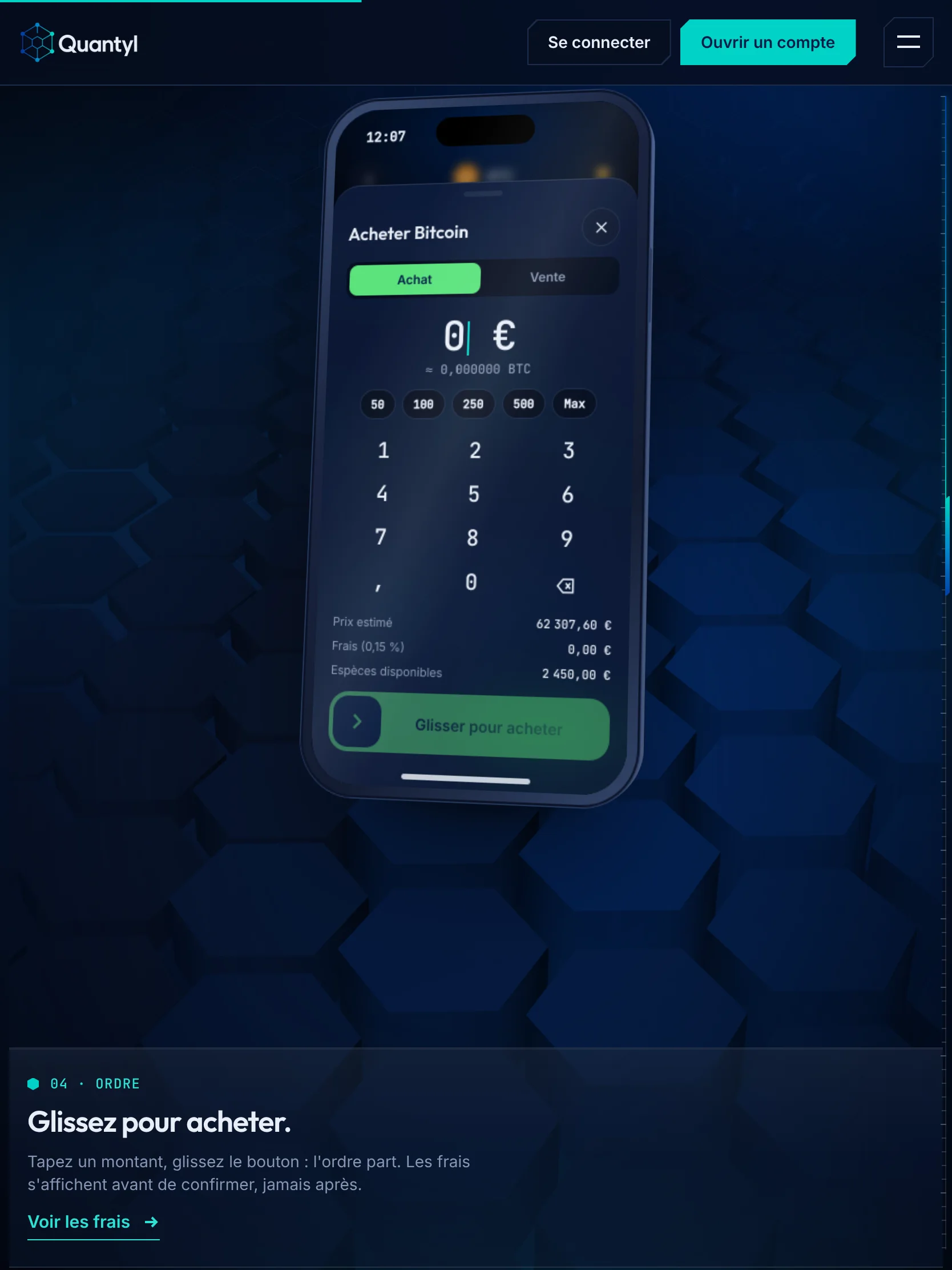 Quantyl Trading — Le récit : l’ordre glissé dans le téléphone (tablette)