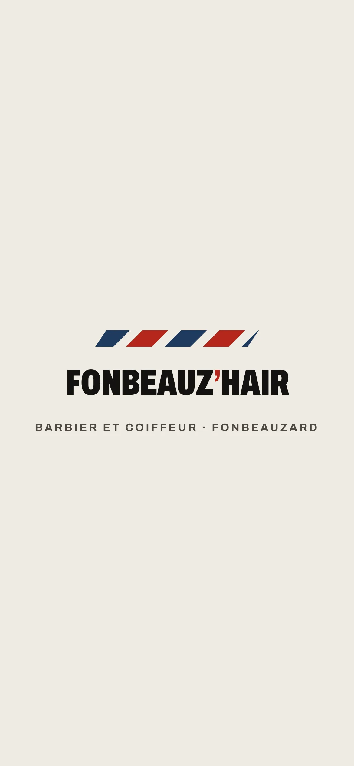 Fonbeauz’Hair — Premier affichage (téléphone)
