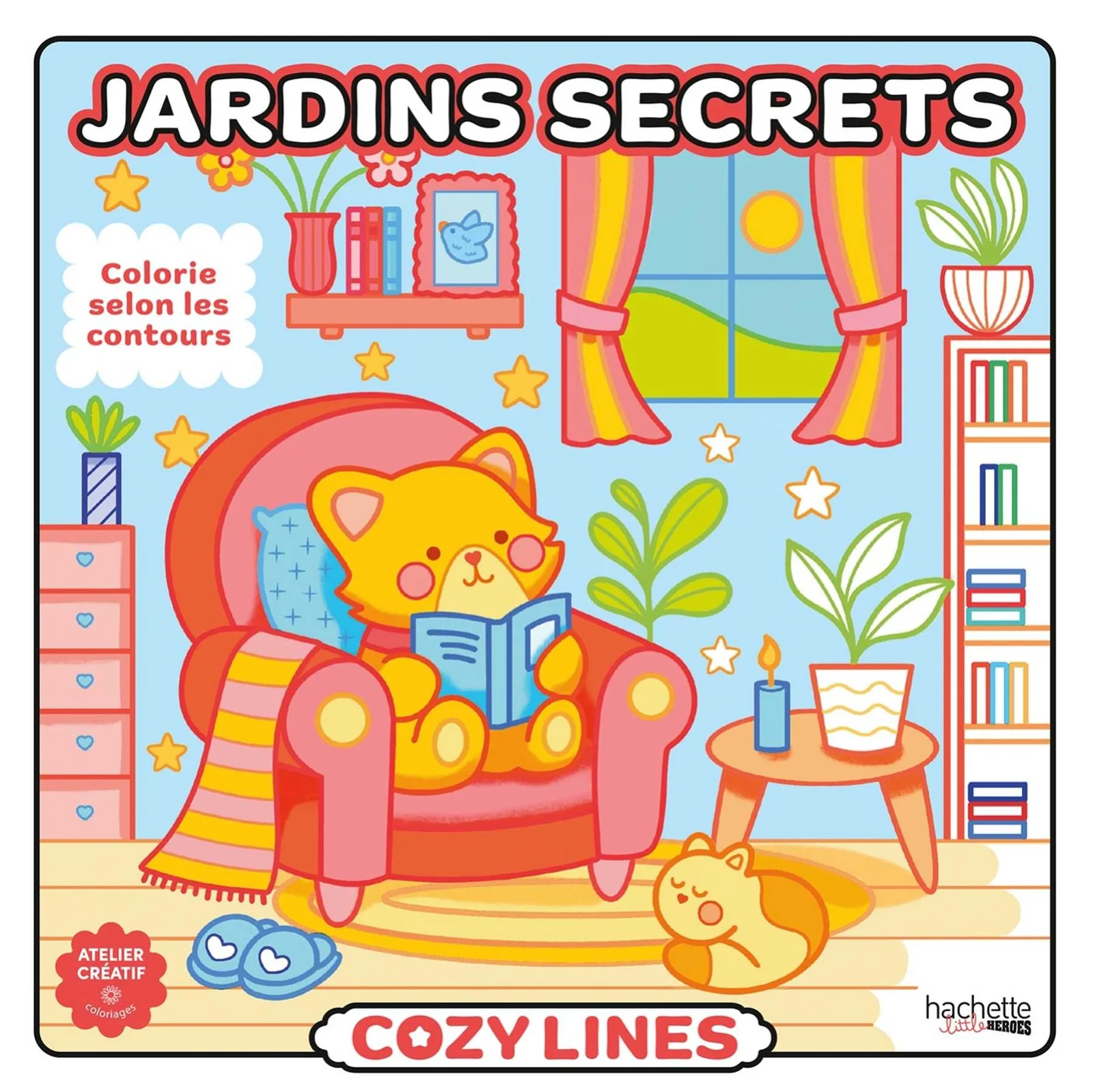 Couverture du livre Jardins secrets dans la collection Cozy Lines